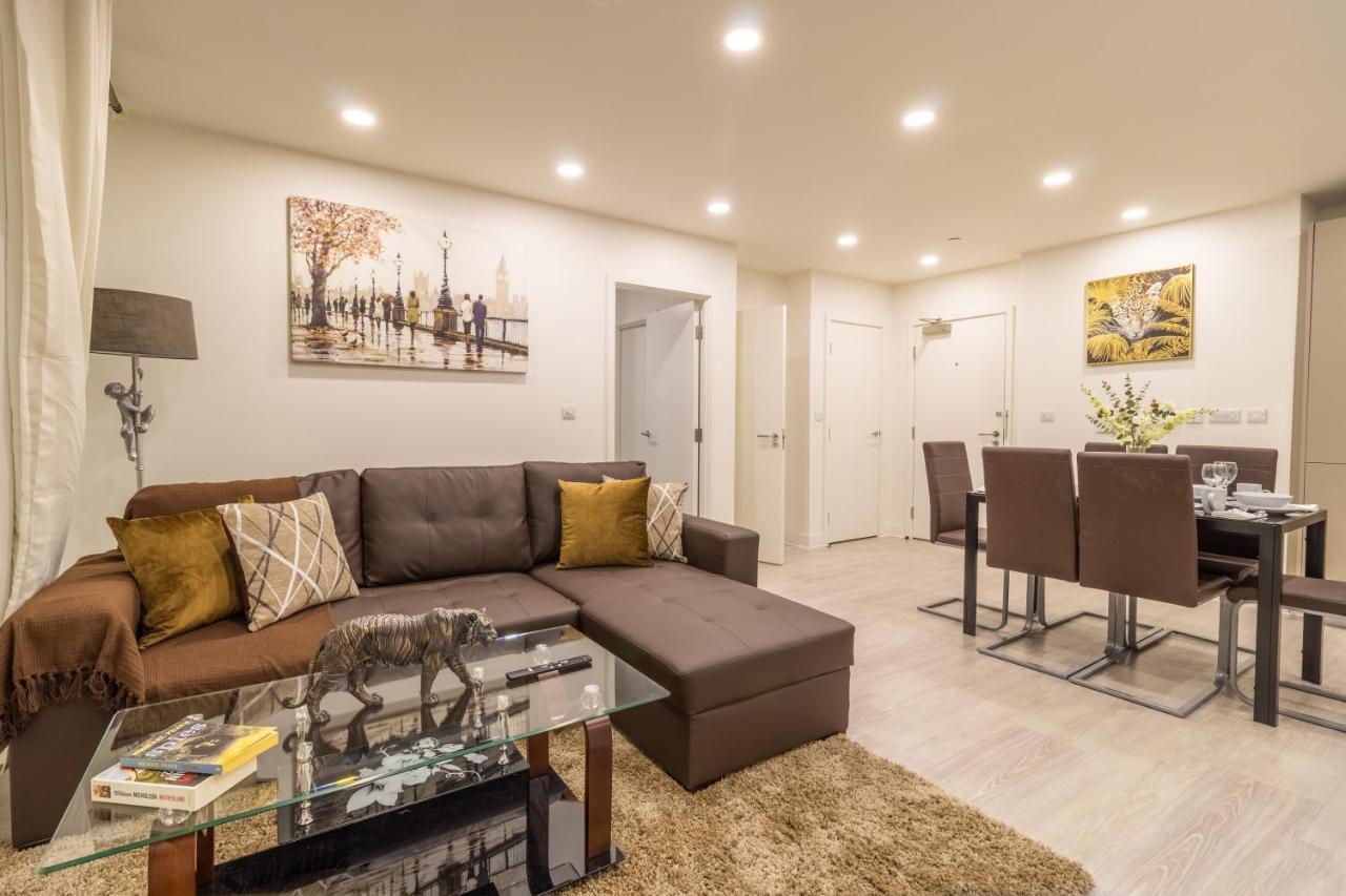 Virexxa Bedford Centre - Executive Suite - 2Bed Flat With Free Parking & Gym المظهر الخارجي الصورة