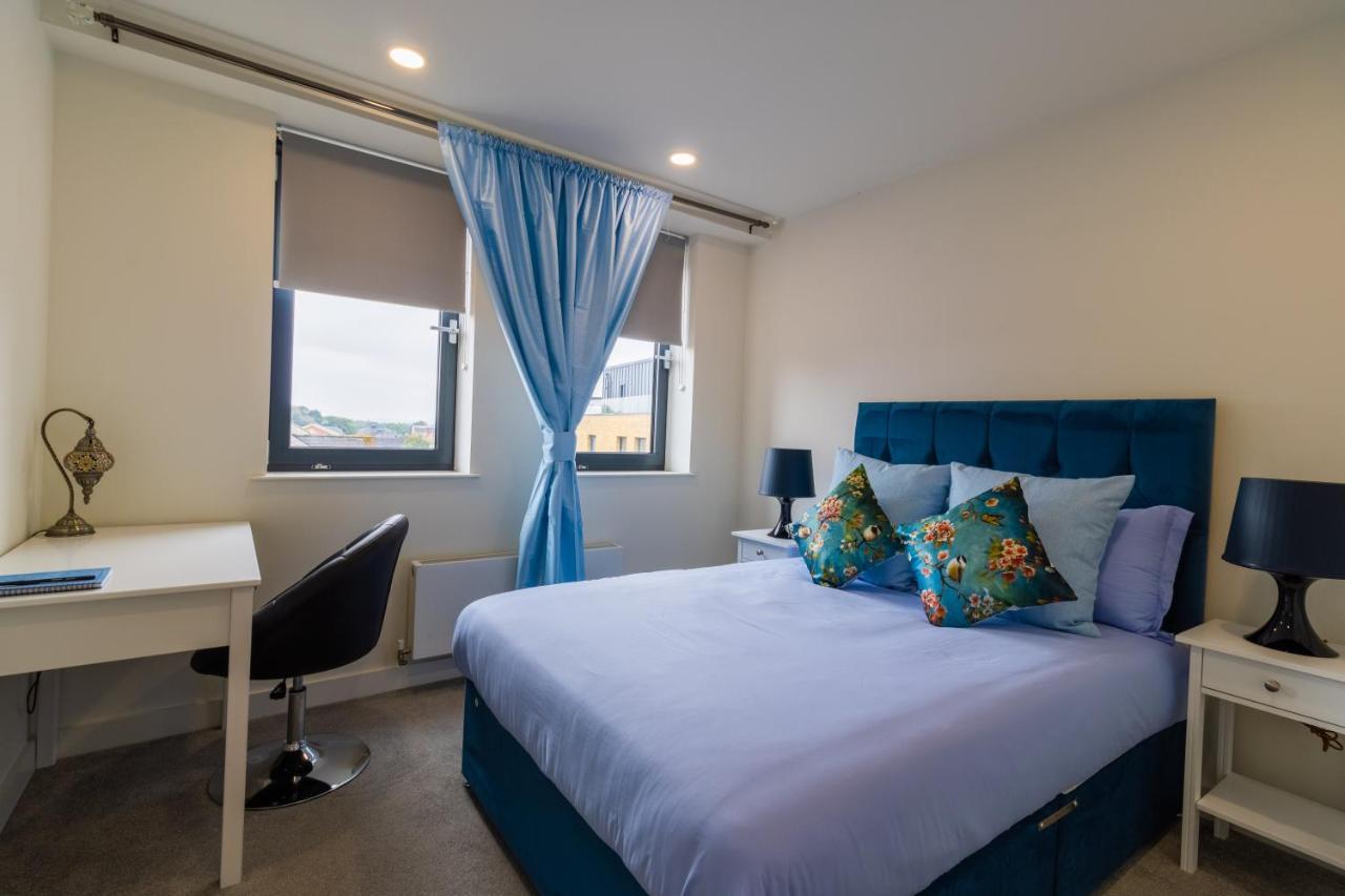 Virexxa Bedford Centre - Executive Suite - 2Bed Flat With Free Parking & Gym المظهر الخارجي الصورة