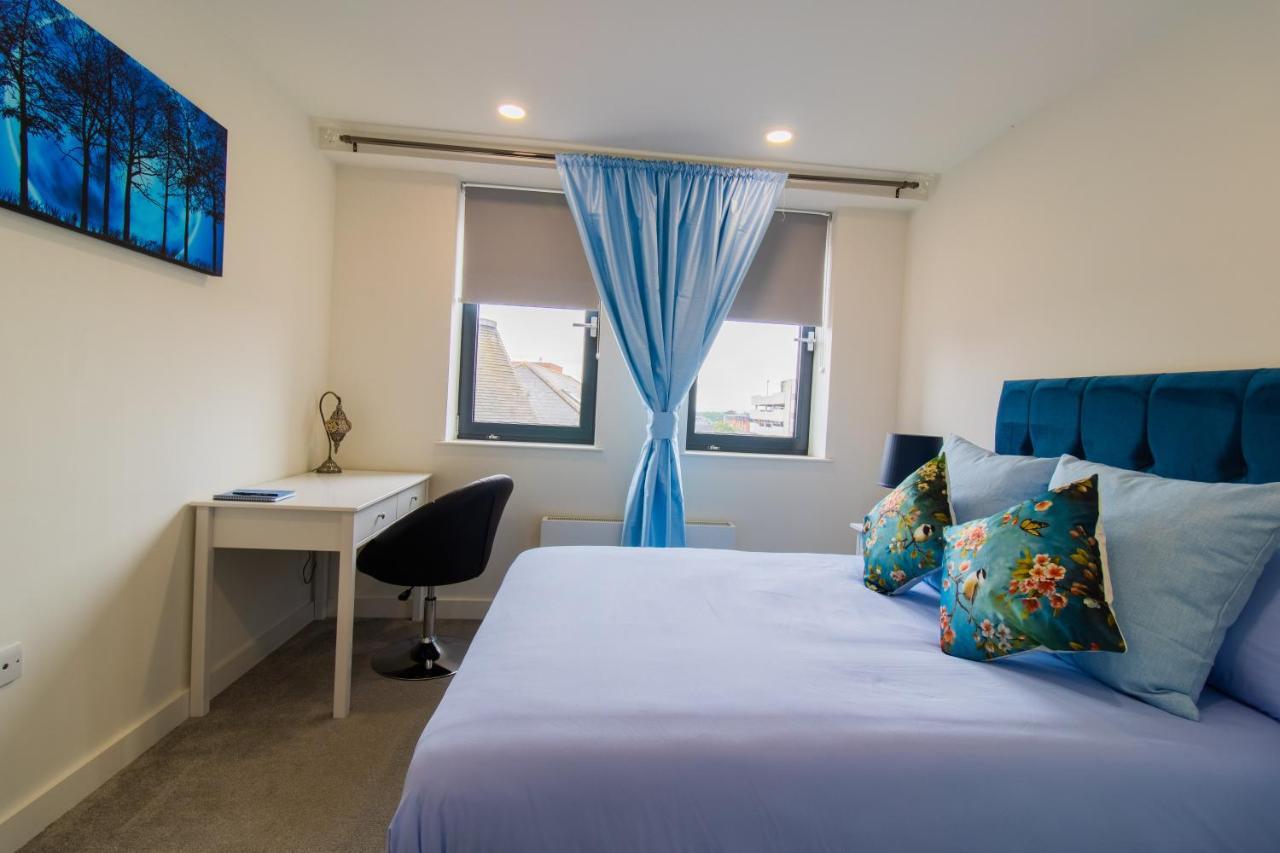 Virexxa Bedford Centre - Executive Suite - 2Bed Flat With Free Parking & Gym المظهر الخارجي الصورة