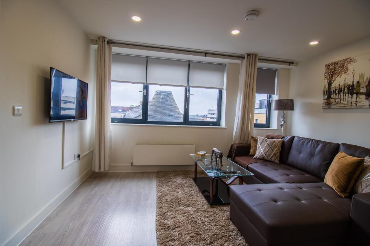 Virexxa Bedford Centre - Executive Suite - 2Bed Flat With Free Parking & Gym المظهر الخارجي الصورة