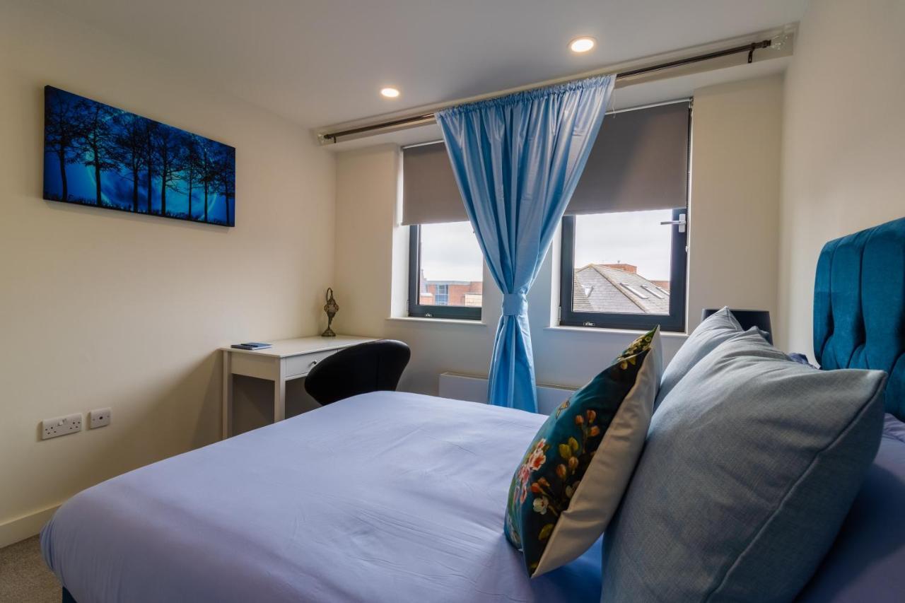 Virexxa Bedford Centre - Executive Suite - 2Bed Flat With Free Parking & Gym المظهر الخارجي الصورة