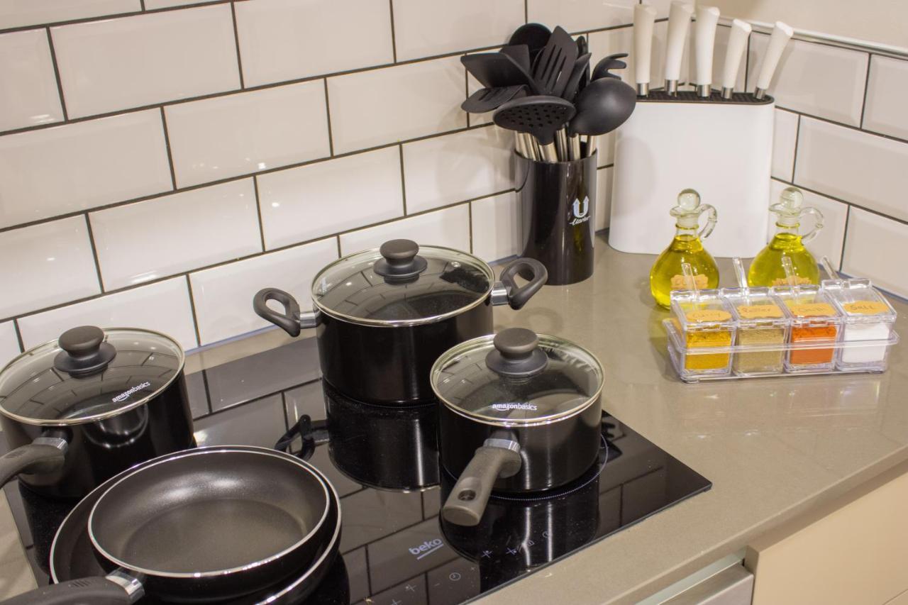 Virexxa Bedford Centre - Executive Suite - 2Bed Flat With Free Parking & Gym المظهر الخارجي الصورة